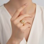 Gold Plated Contemporary Style Jaguar Themed Adjustable Ring - Image 4