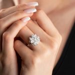 Silver Plated Clover Themed Rotatable Adjustable Ring - Image 6