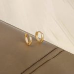 Xuping Jewelry Contemporary Hoop Earrings
