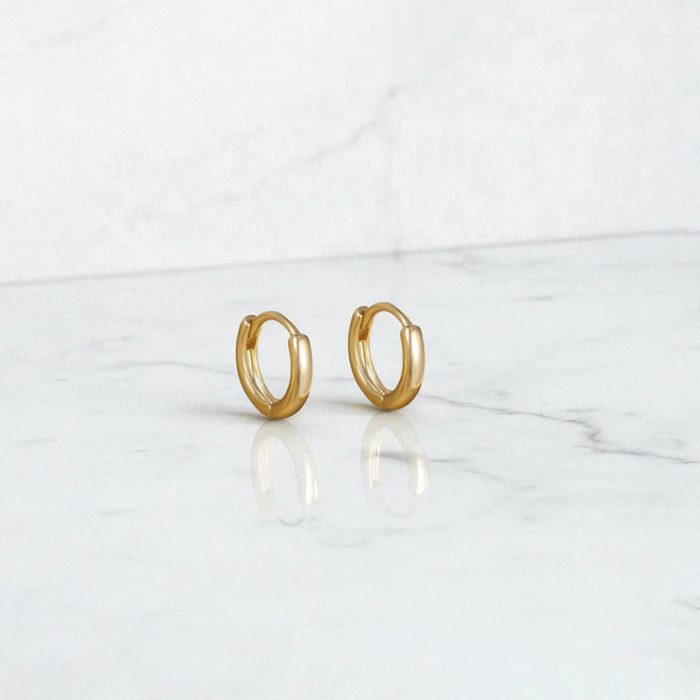 Xuping Jewelry Contemporary Hoop Earrings - Image 6