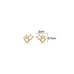 Xuping Jewelry Hand Shaped Contemporary Stud Earrings - Image 4