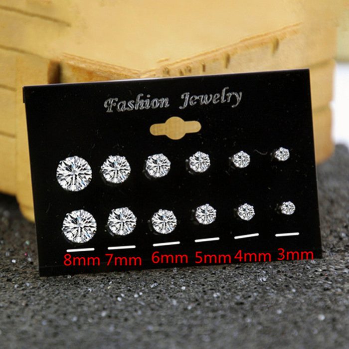 Stunning Cubic Zirconia Wonderful Stud Earrings For Women - VAIRAVI