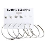 Delicate AD and Pearl Silver Plated Swanky Earrings For Women - VAIRAVI
