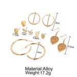 Stylish Note Leaf Designs Gold Plated Tantalizing Earrings For Women - VAIRAVI
