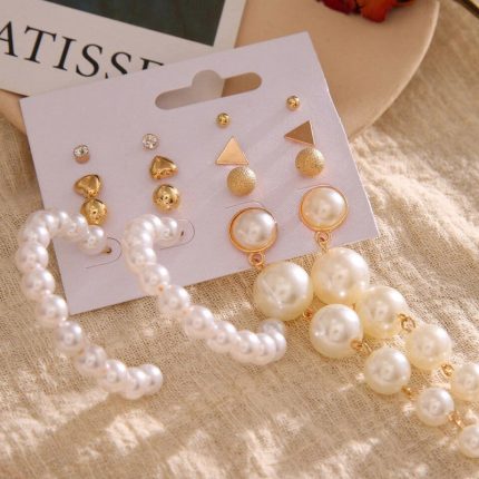 Exclusive Gold Plated Stud and Drop Earrings For Women - VAIRAVI