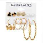 Mesmerizing Pearl and AD Gold Plated Earrings For Women - VAIRAVI
