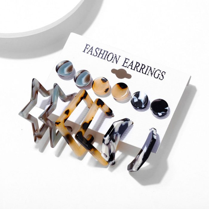 Trendy Silver Plated Multi-colour Earrings For Women - VAIRAVI