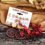 Multi-colour Wonderful Pearl and AD Multi Designs Gold Plated Earrings For Women - VAIRAVI