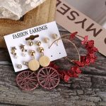 Multi-colour Wonderful Pearl and AD Multi Designs Gold Plated Earrings For Women - VAIRAVI