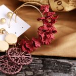 Multi-colour Wonderful Pearl and AD Multi Designs Gold Plated Earrings For Women - VAIRAVI