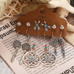 Stunning Feather inspired Oxidized German Silver Earrings For Women - VAIRAVI