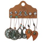 Stylish Oxidized German Silver Plated Earrings For Women - VAIRAVI