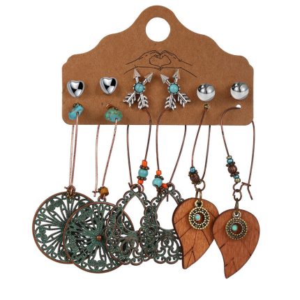 Stylish Oxidized German Silver Plated Earrings For Women - VAIRAVI