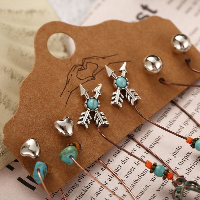 Stylish Oxidized German Silver Plated Earrings For Women - VAIRAVI