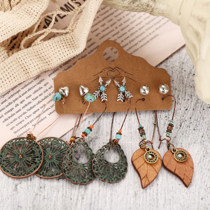 Stylish Oxidized German Silver Plated Earrings For Women - VAIRAVI