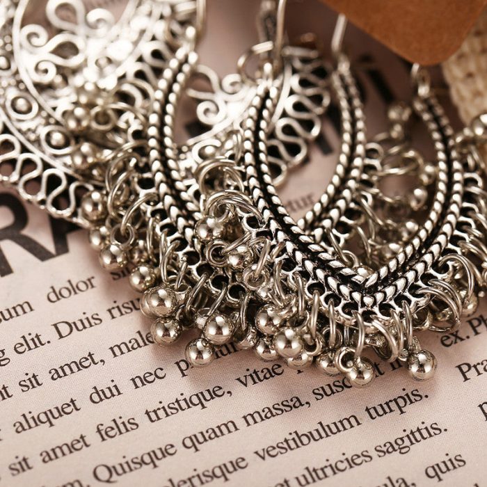 Trendy Oxidized German Silver Plated Earrings For Women - VAIRAVI