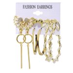 Mesmerizing Pearl Gold Plated Earrings For Women - VAIRAVI