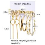 Mesmerizing Pearl Gold Plated Earrings For Women - VAIRAVI