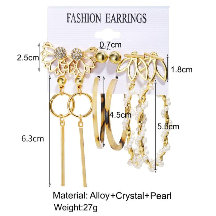 Mesmerizing Pearl Gold Plated Earrings For Women - VAIRAVI