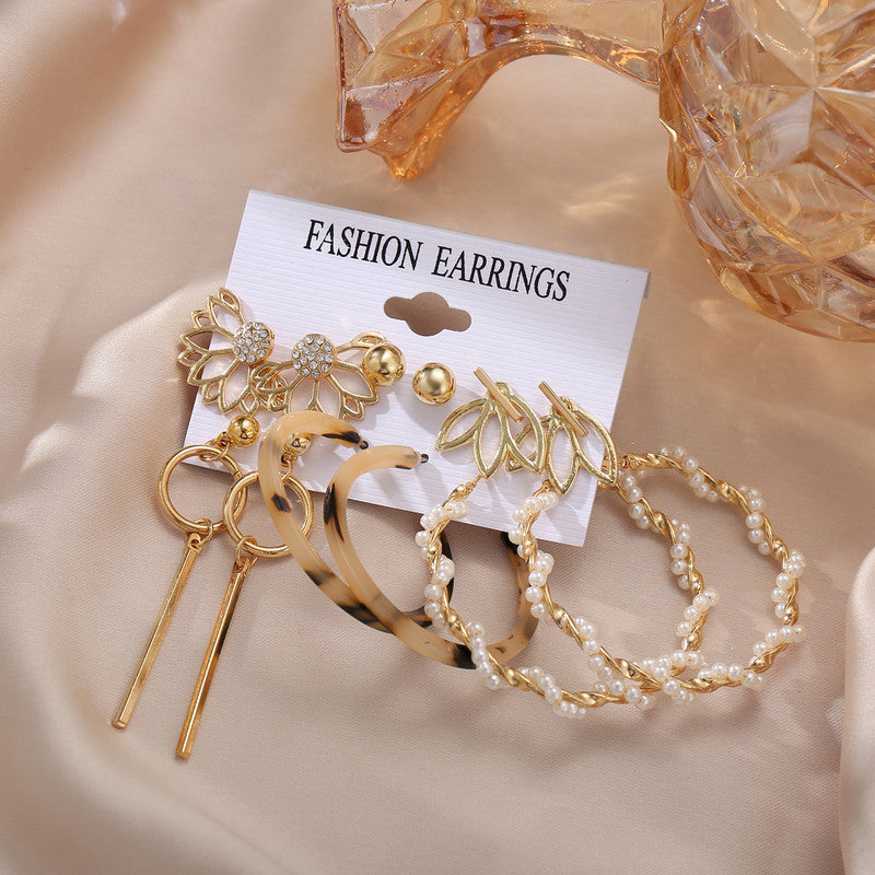 Mesmerizing Pearl Gold Plated Earrings For Women - VAIRAVI Mesmerizing Pearl Gold Plated Earrings For Women - VAIRAVI