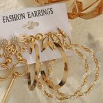Mesmerizing Pearl Gold Plated Earrings For Women - VAIRAVI