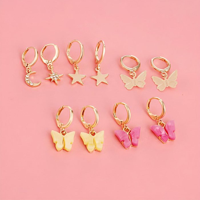 AD Gold Plated Jewellery Earrings For Women - VAIRAVI