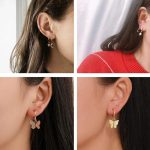 AD Gold Plated Jewellery Earrings For Women - VAIRAVI