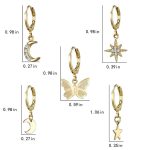 AD Multi Designs Drop Earrings Jewellery For Women - VAIRAVI