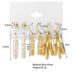 Gold Plated Hoops Earrings Combo For Women and Girls - VAIRAVI