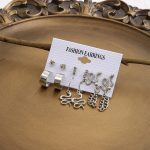 Silver-Plated Drop Earrings Combo of 6 For Women - VAIRAVI