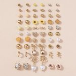 Gold Plated Gold-Toned Studs Trending Earrings Combo of 30 For Women - VAIRAVI