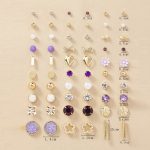Gold Plated Multicolour Studs Quirky Earrings Combo of 30 For Women - VAIRAVI