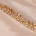 Gold Plated Contemporary Stackable Rings Set of 10 For Women - VAIRAVI