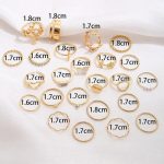 Gold Plated Stone Studded Finger Ring (Set Of 24) - VAIRAVI