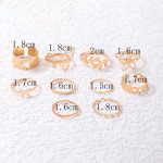 Gold Plated Stackable Rings (Pack of 10) - VAIRAVI